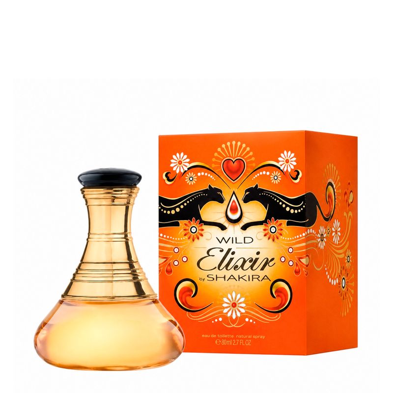 Perfume Feminino 80ml - Shakira Wild Elixir Eau de Toilette