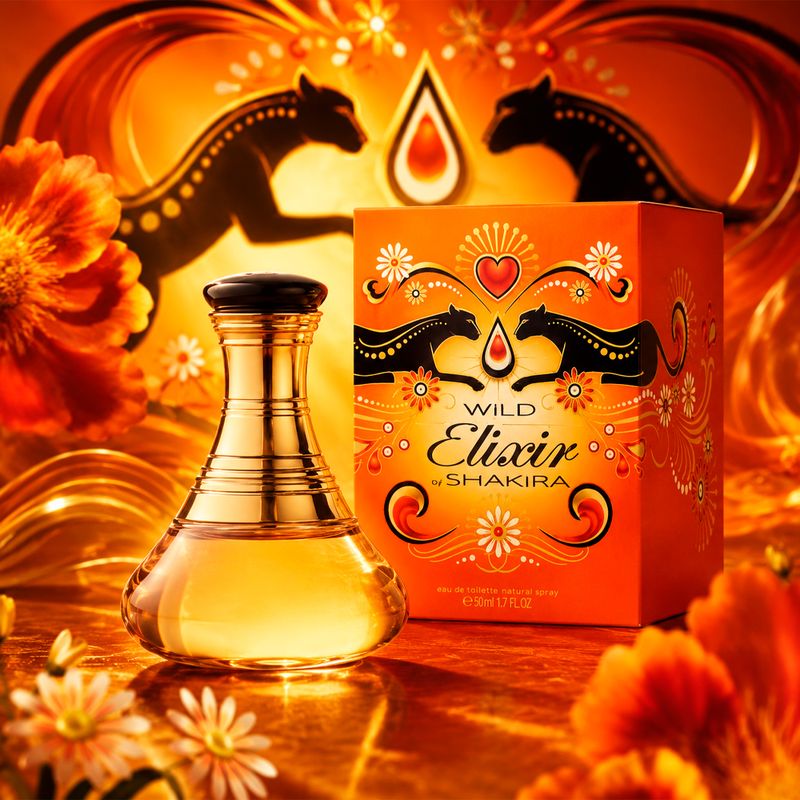 Perfume Feminino 80ml - Shakira Wild Elixir Eau de Toilette