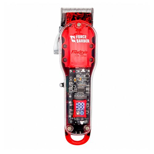 Force Barber Style Red Edition - Maquina De Corte Bivolt