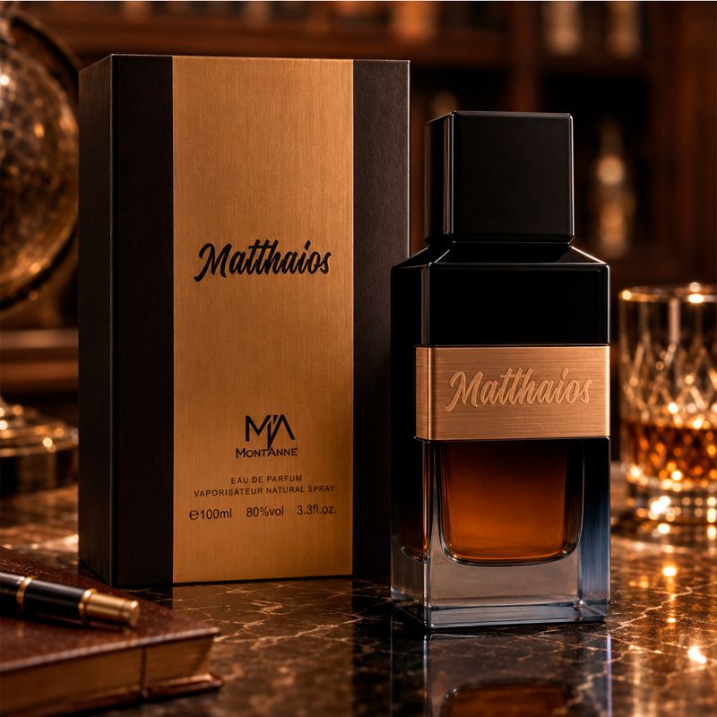 Perfume Masculino 100ml - Mont'Anne Matthaios Eau de Parfum