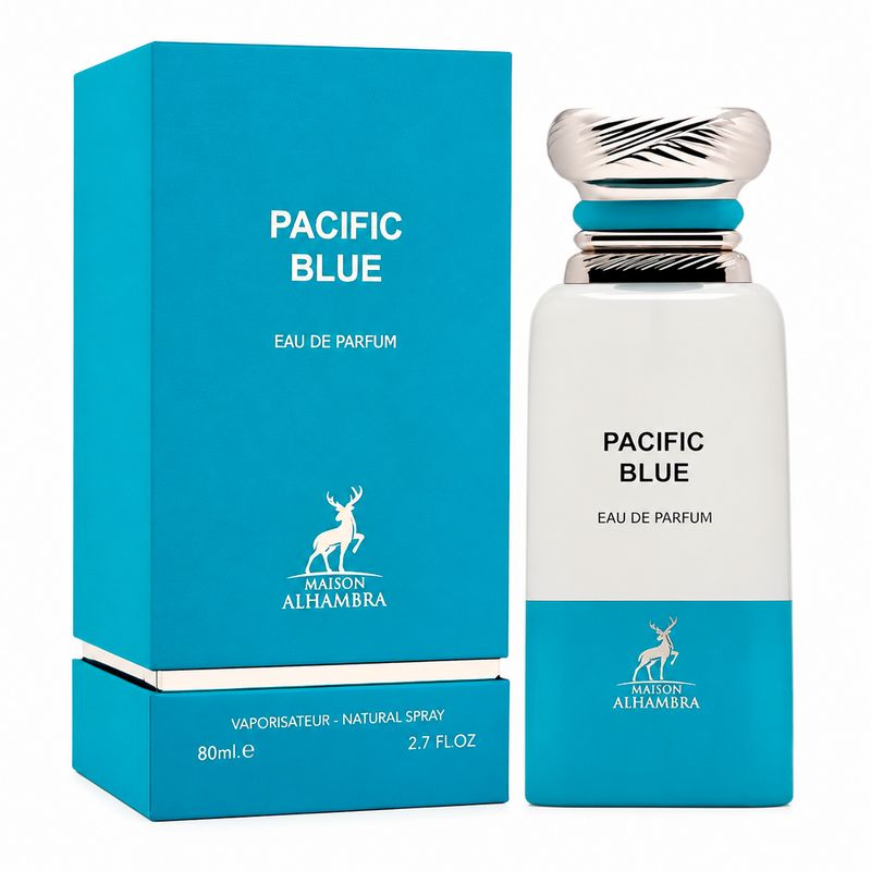 Perfume Unissex 80ml - Maison Alhambra Pacific Blue Eau de Parfum