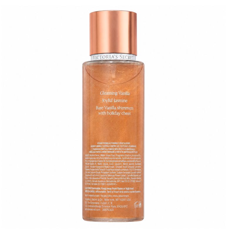 Body Splash 250ml - Victoria's Secret Bare Vanilla Joy Shimmer