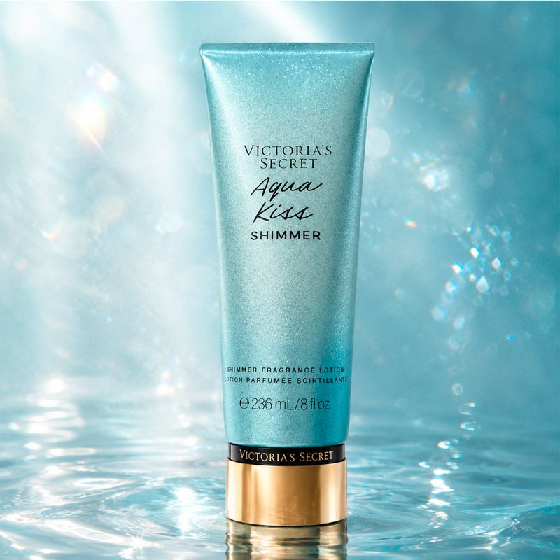 Body Lotion 236ml -  Victoria's Secret Aqua Kiss Shimmer