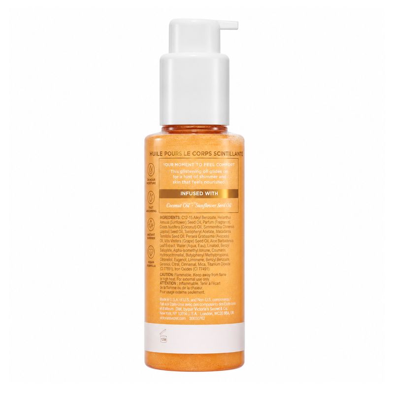 Body Oil 128ml - Victoria's Secret Vanilla Orchid Sandalwood Shimmer