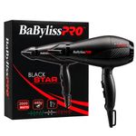 Secador de Cabelo BaBylissPRO Black Star 2000W 220V