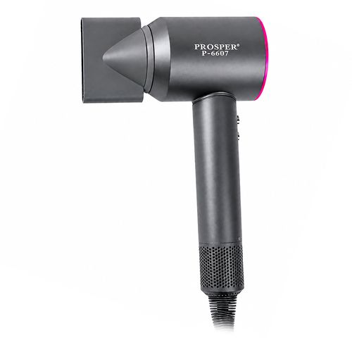 Prosper Super P6607 Cinza e Rosa - Secador de Cabelo 8500w 220v