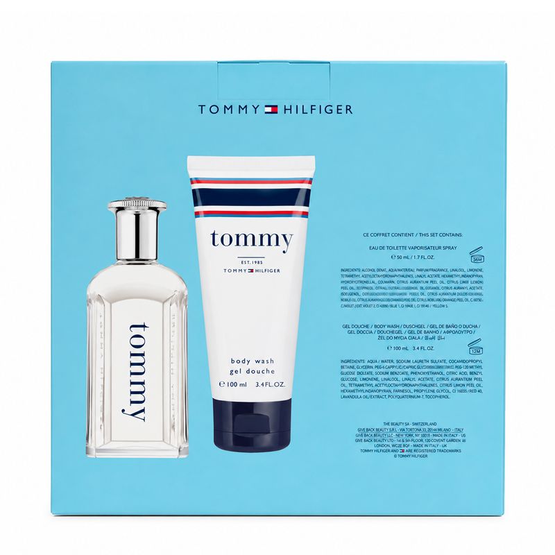 Eau de Toilette 50ml + Sabonete Corporal 100ml - Kit Tommy Hilfiger Tommy Masculino