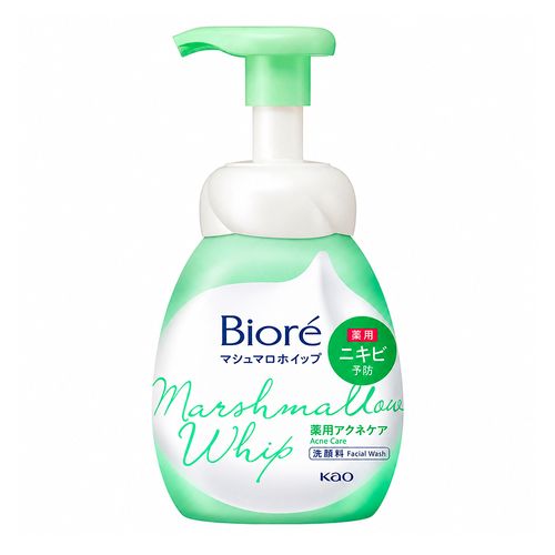 Biore Marshmallow Whip Acne Care - Espuma de Limpeza Facial 150ml