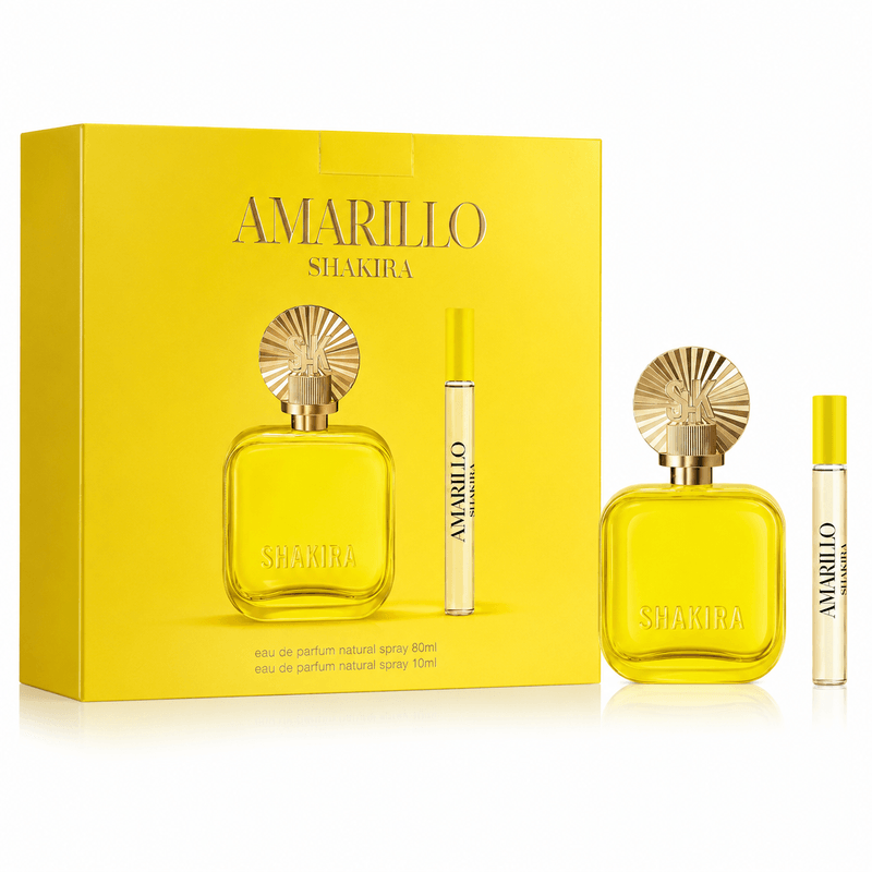 Eau de Parfum 80ml + Eau de Parfum 10ml - Kit Shakira Amarillo Feminino