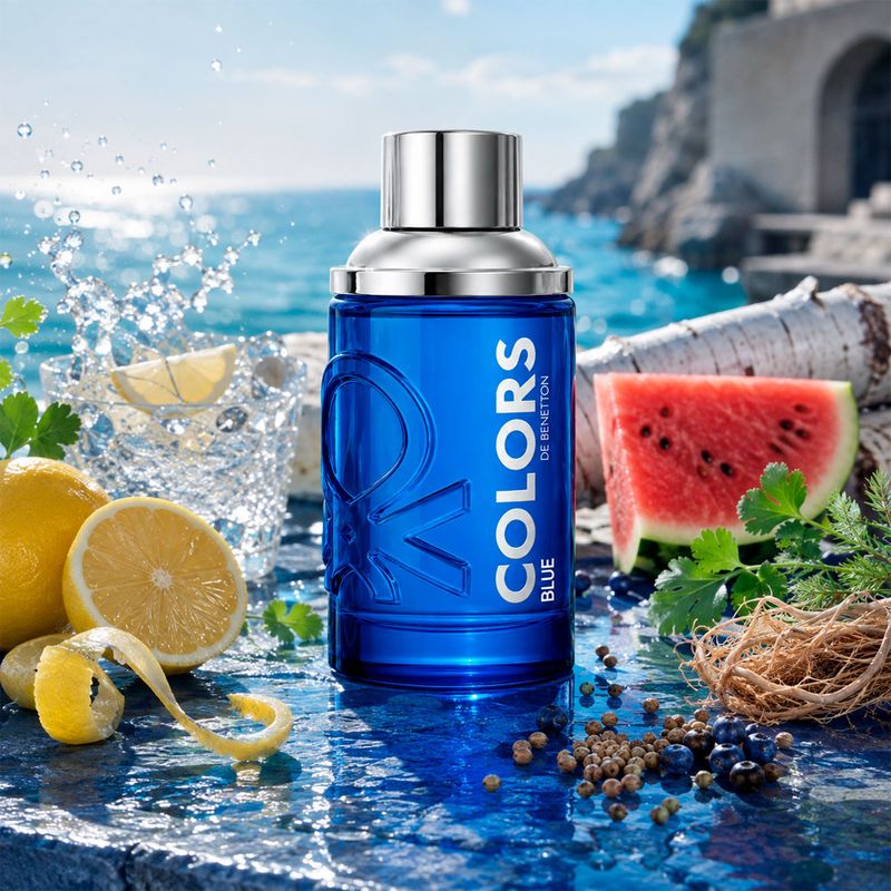 Perfume Masculino Benetton Colors Blue Eau de Toilette 60ml