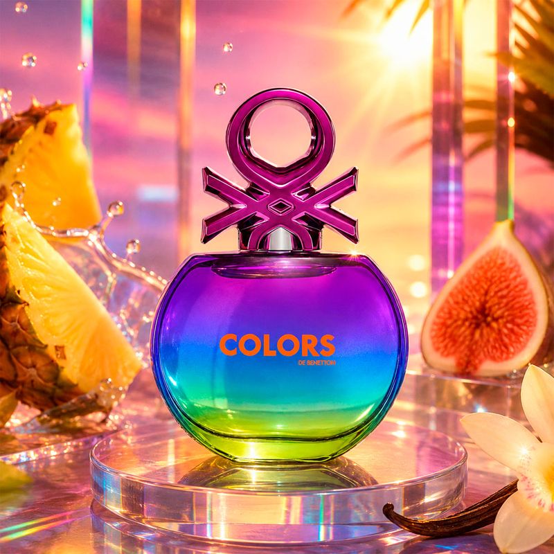 Perfume Feminino Benetton Unlimited Colors Eau de Toilette 80ml