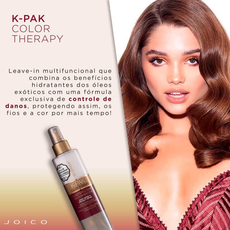 Leave-In Bifásico 200ml - Joico K-Pak Color Therapy Luster Lock Multi-Perfector