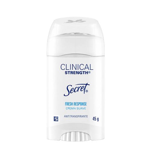 Secret Clinical Strength Fresh Response - Desodorante em Creme 45g