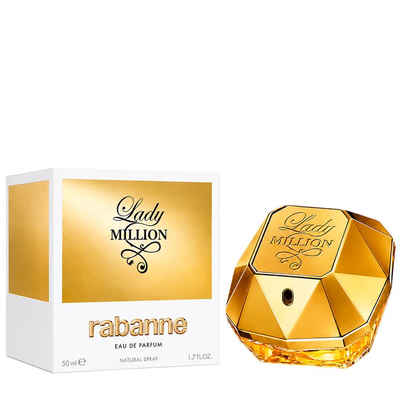 Perfume Feminino Rabanne Lady Million Eau de Parfum 50ml