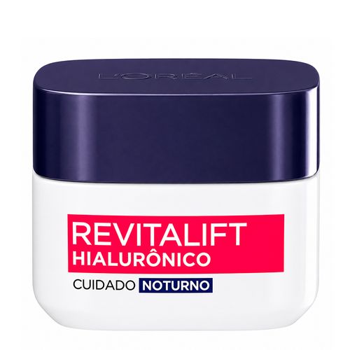 L'Oréal Paris Revitalift Hialurônico Cuidado Noturno - Hidratante Facial 49g