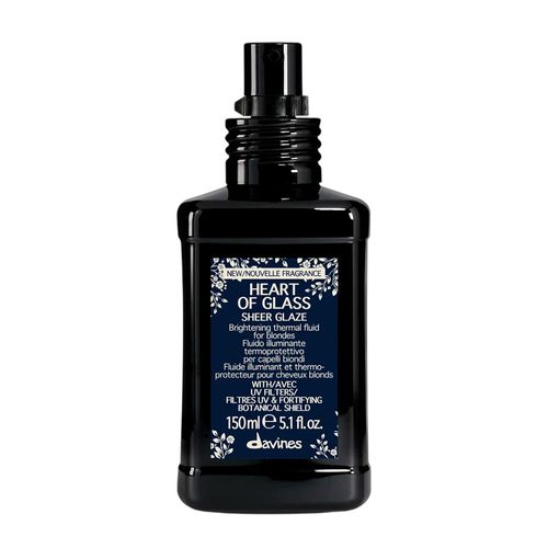 Davines Heart of Glass Sheer Glaze - Protetor Térmico Iluminador 150ml