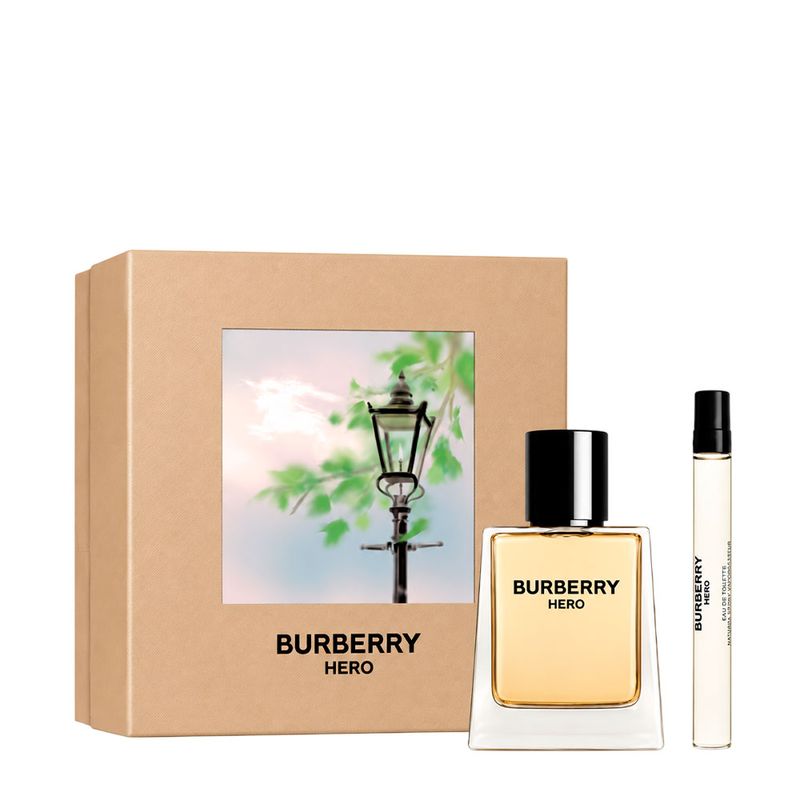 Kit Burberry Hero Masculino - Eau de Toilette 50ml + 10ml