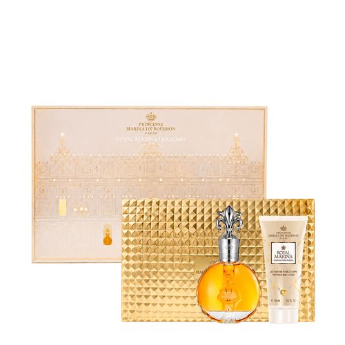 Kit Marina de Bourbon Royal Marina Diamon Edp 100ml + Bl 100ml + Ncsr