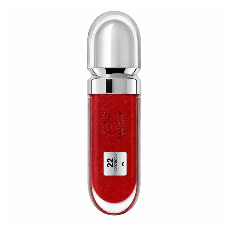 Gloss Labial Cor 22 Sparkling Red Garnet - KIKO Milano 3D Hydra Lipgloss