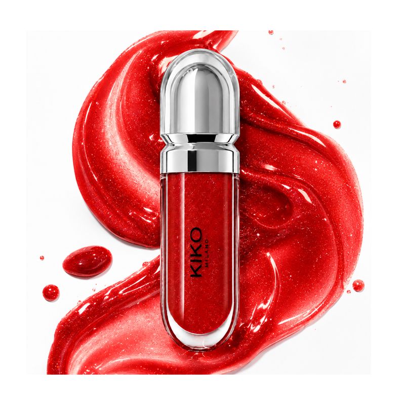 Gloss Labial Cor 22 Sparkling Red Garnet - KIKO Milano 3D Hydra Lipgloss