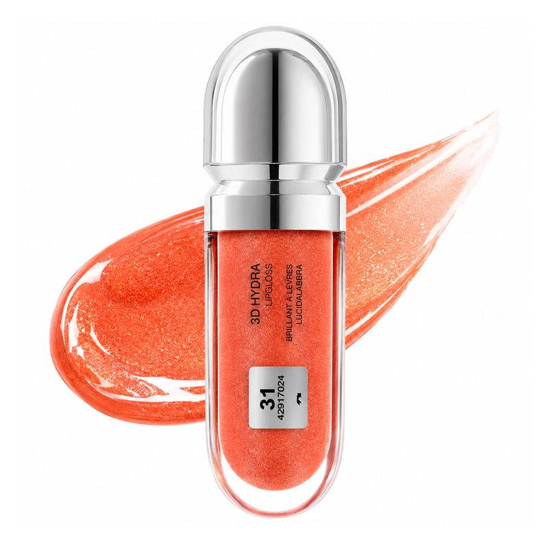 Gloss Labial Cor 31 Pearly Shell 6,5ml - KIKO Milano 3D Hydra Lipgloss