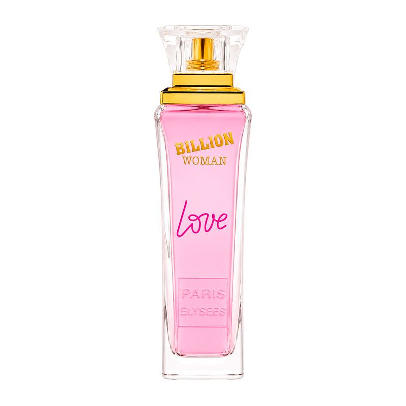 Perfume Feminino Paris Elysees Billion Woman Love Eau de Toilette 100ml