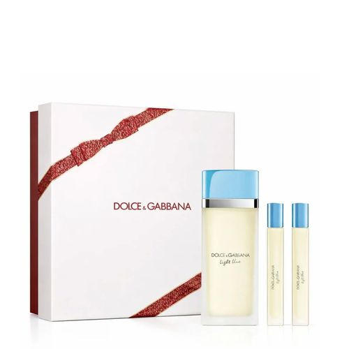 Kit Dolce&Gabbana Light Blue Feminino EDT 100ml + 2x10ml