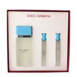 Kit Dolce&Gabbana Light Blue Feminino EDT 100ml + 2x10ml