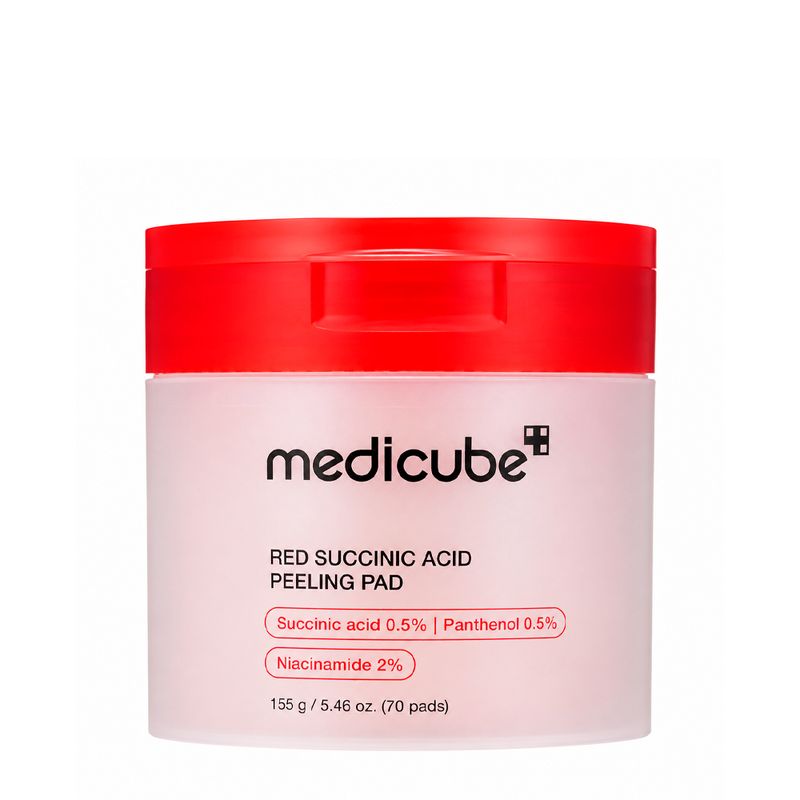 Pads Esfoliantes 155g - Medicube Red Succinic Acid Panthenol Pads