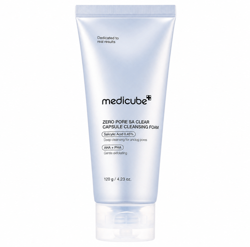 Medicube Zero Pore SA Clear Capsule - Espuma de Limpeza Facial 120g