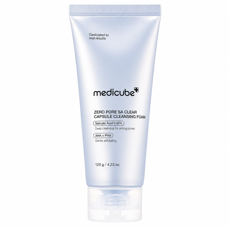 Espuma de Limpeza Facial 120g - Medicube Zero Pore SA Clear Capsule