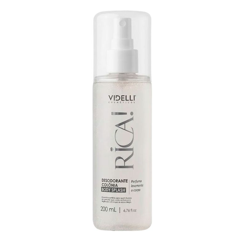 Body Splash Videlli Rica! 200ml