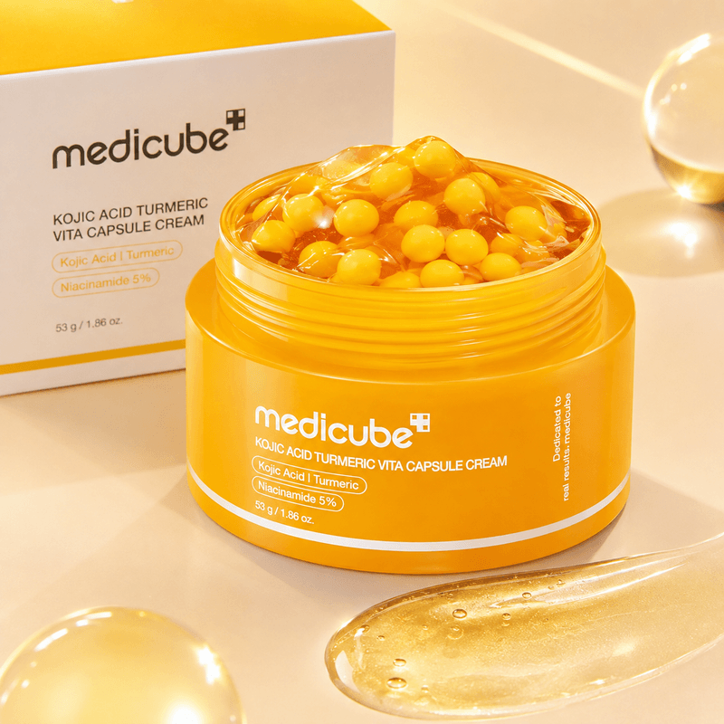 Creme Facial 53g - Medicube Kojic Acid Turmeric Vita Capsule Cream
