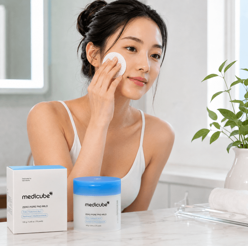 Pads Tonificantes 155g - Medicube Zero Pore Pad Mild
