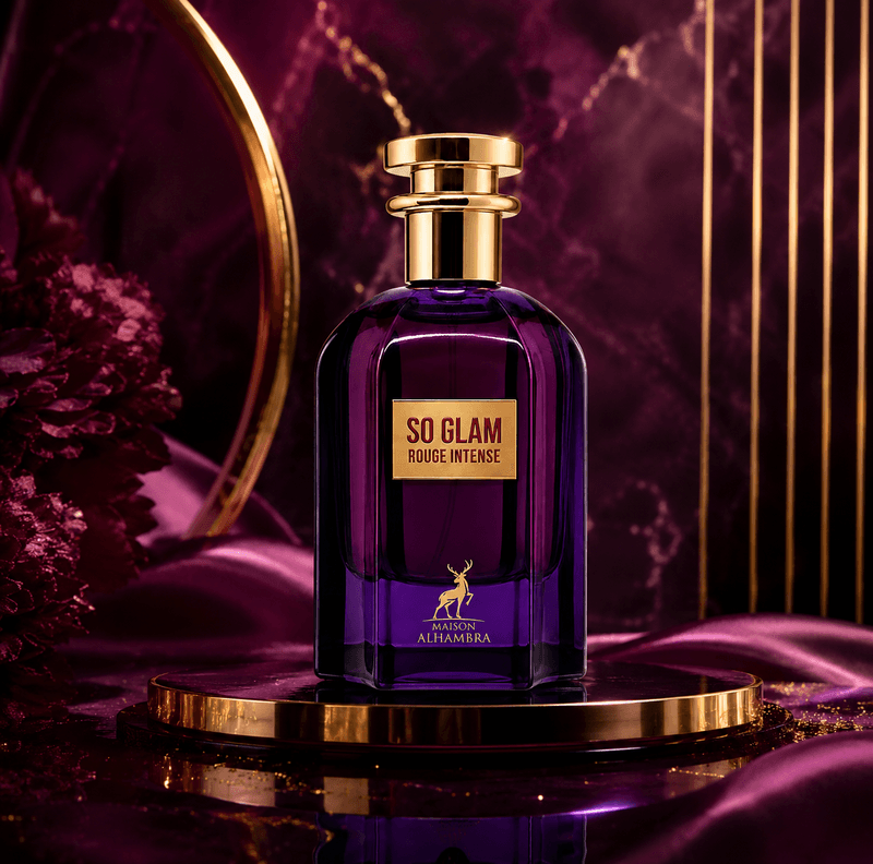 Perfume Feminino 100ml - Maison Alhambra So Glam Rouge Intense Eau de Parfum