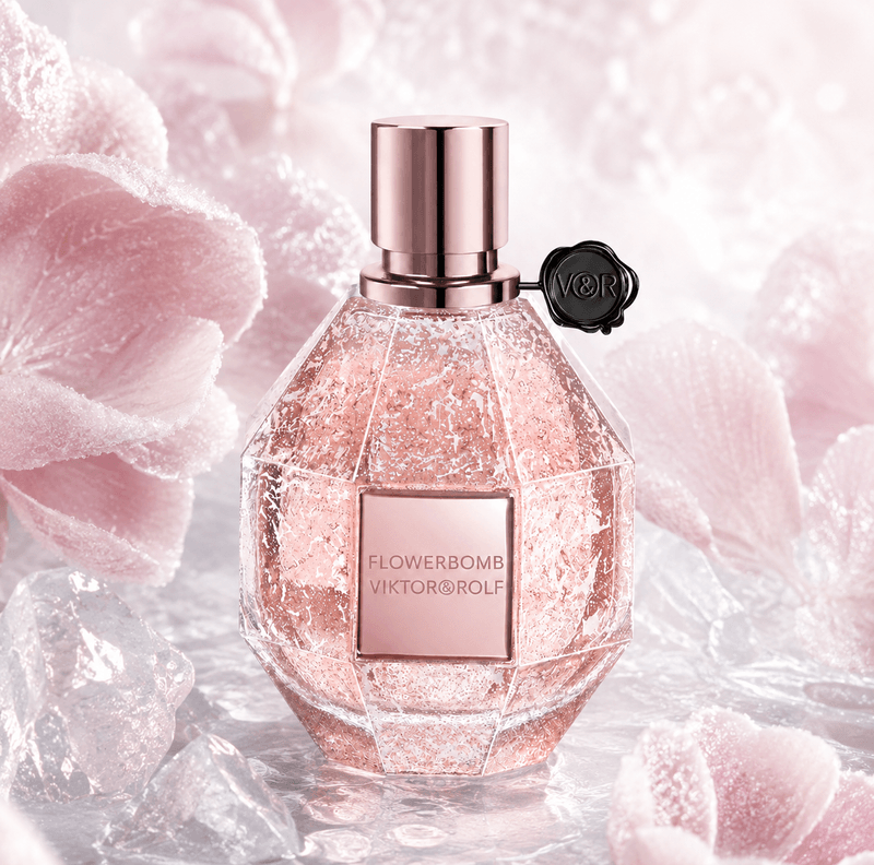 Perfume Feminino 100ml - Viktor&Rolf Flowerbomb Frozen Flower Eau de Parfum