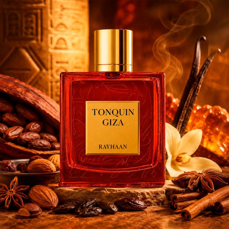 Perfume Unissex Rayhaan Tonquin Giza Eau de Parfum 100ml