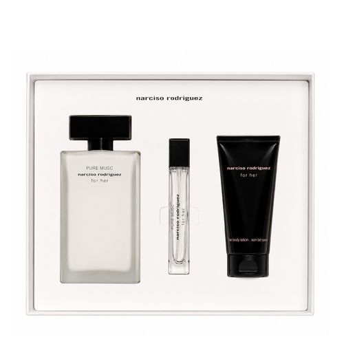 Narciso Rodriguez For Her Pure Musc Eau de Parfum EDP - Kit Feminino 100ml + 50ml + 10ml