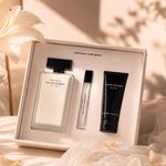 Kit Feminino 100ml + Body Lotion 50ml + 10ml - Narciso Rodriguez For Her Pure Musc Eau de Parfum