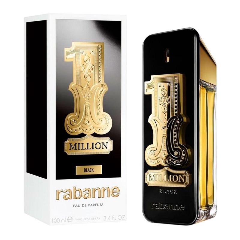 Perfume Masculino Rabanne 1 Million Black Eau de Parfum 100ml