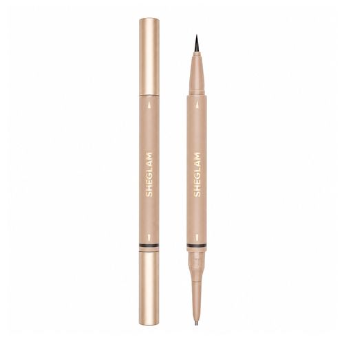 SHEGLAM Brows On Demand 2-in-1 Brow Pencil - Delineador para Sobrancelhas