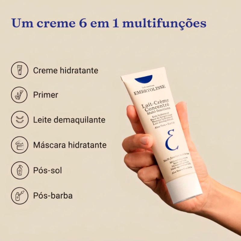 Hidratante Facial Embryolisse Lait-Crème Concentré 75ml