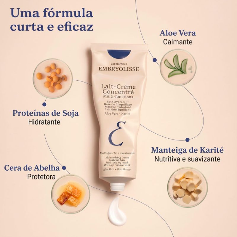 Hidratante Facial Embryolisse Lait-Crème Concentré 75ml