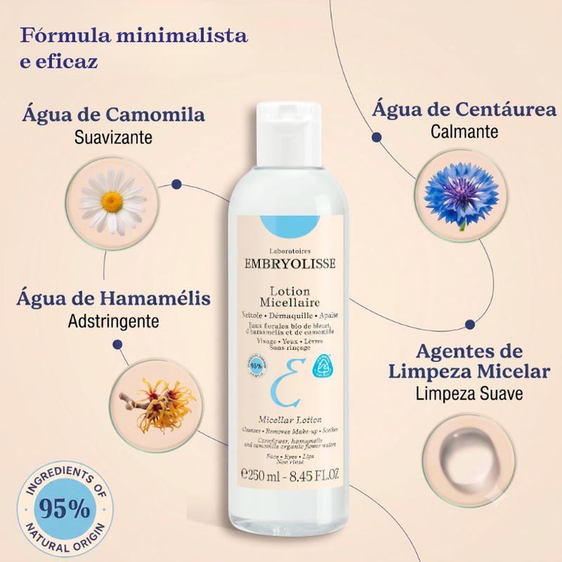 Água Micelar Embryolisse Lotion Micellaire 250ml