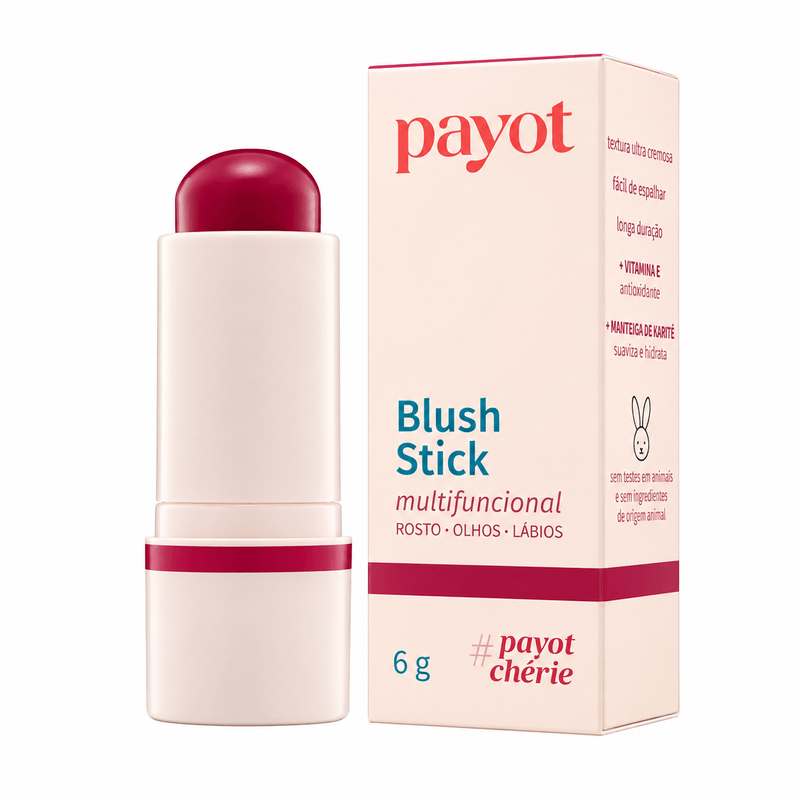 Payot Chérie Blush Stick Licor de Cereja 20 - 6g
