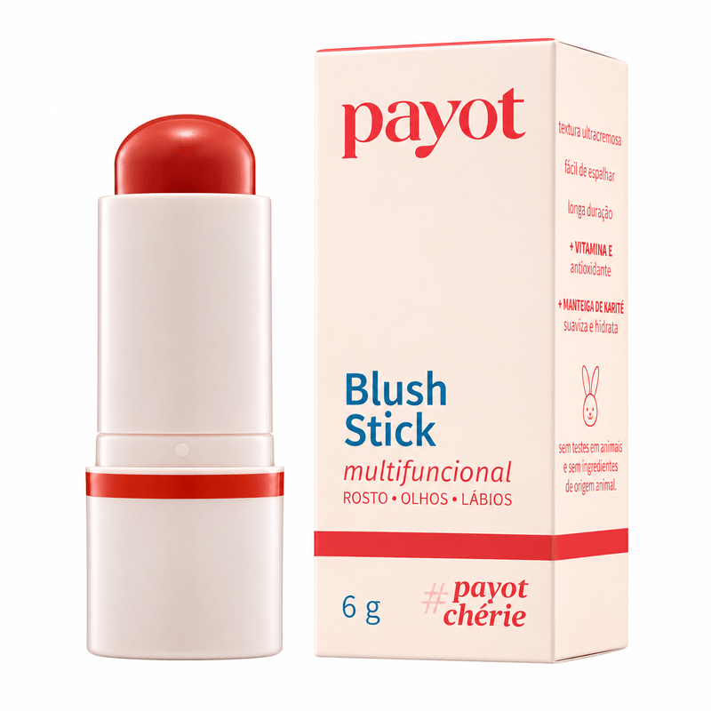 Payot Chérie Blush Stick Pêssego em Calda 30 - 6g