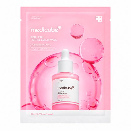 Medicube PDRN Pink Peptide Ampoule Mask - Máscara Facial 23ml
