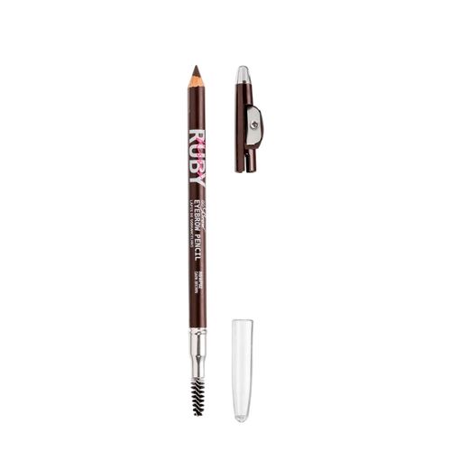 Ruby Kisses Go Brow Dark Brown - Lápis para Sobrancelhas 1,25g