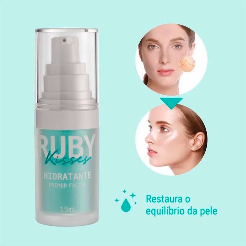 Primer Facial Ruby Kisses Hidratante 15ml