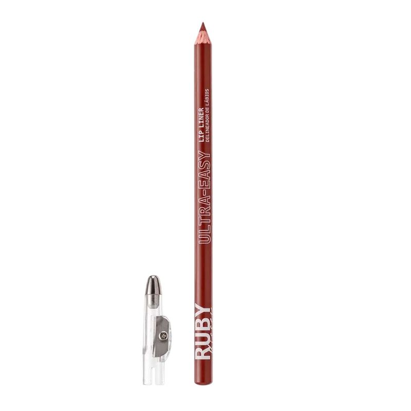 Delineador de Lábios Ruby Kisses Ultra Easy Deep Red 1,5g